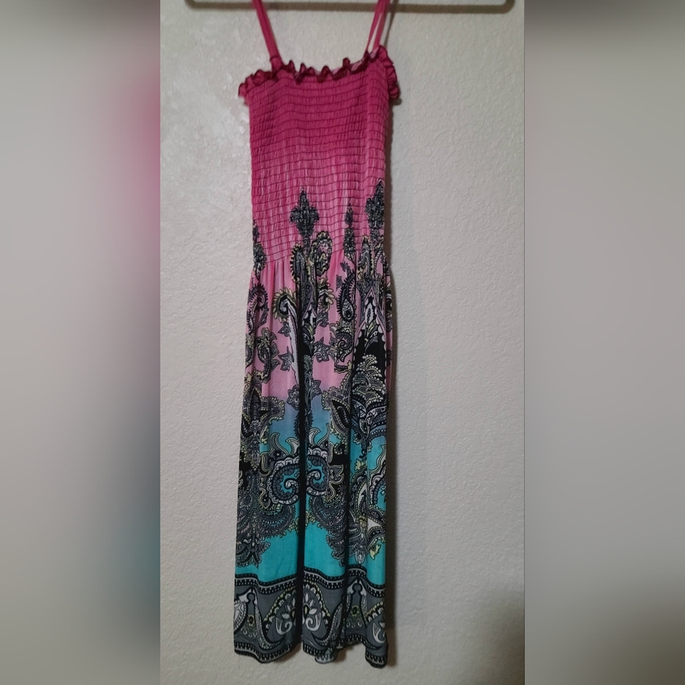 size small flowered dress